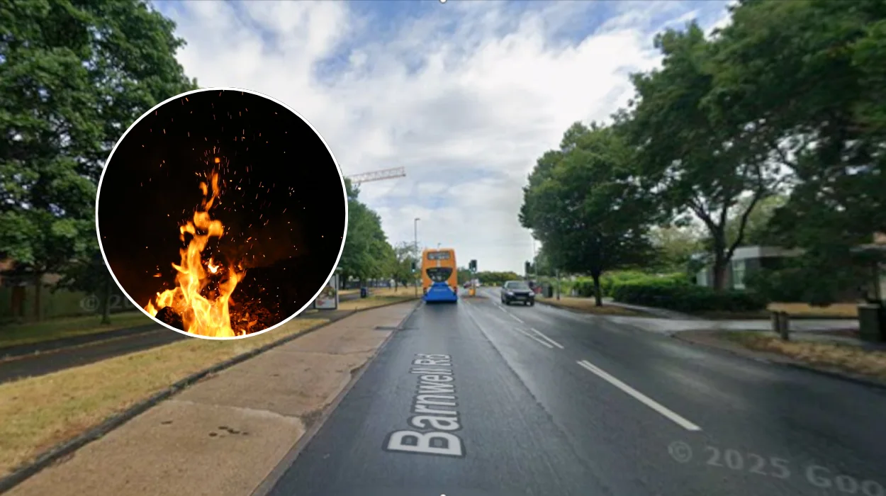 Street 'filled with smoke' after fire at pharmacy