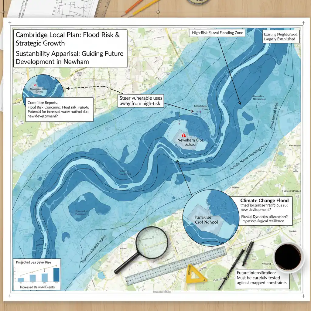 Evidence of flood risk in official maps and assessments