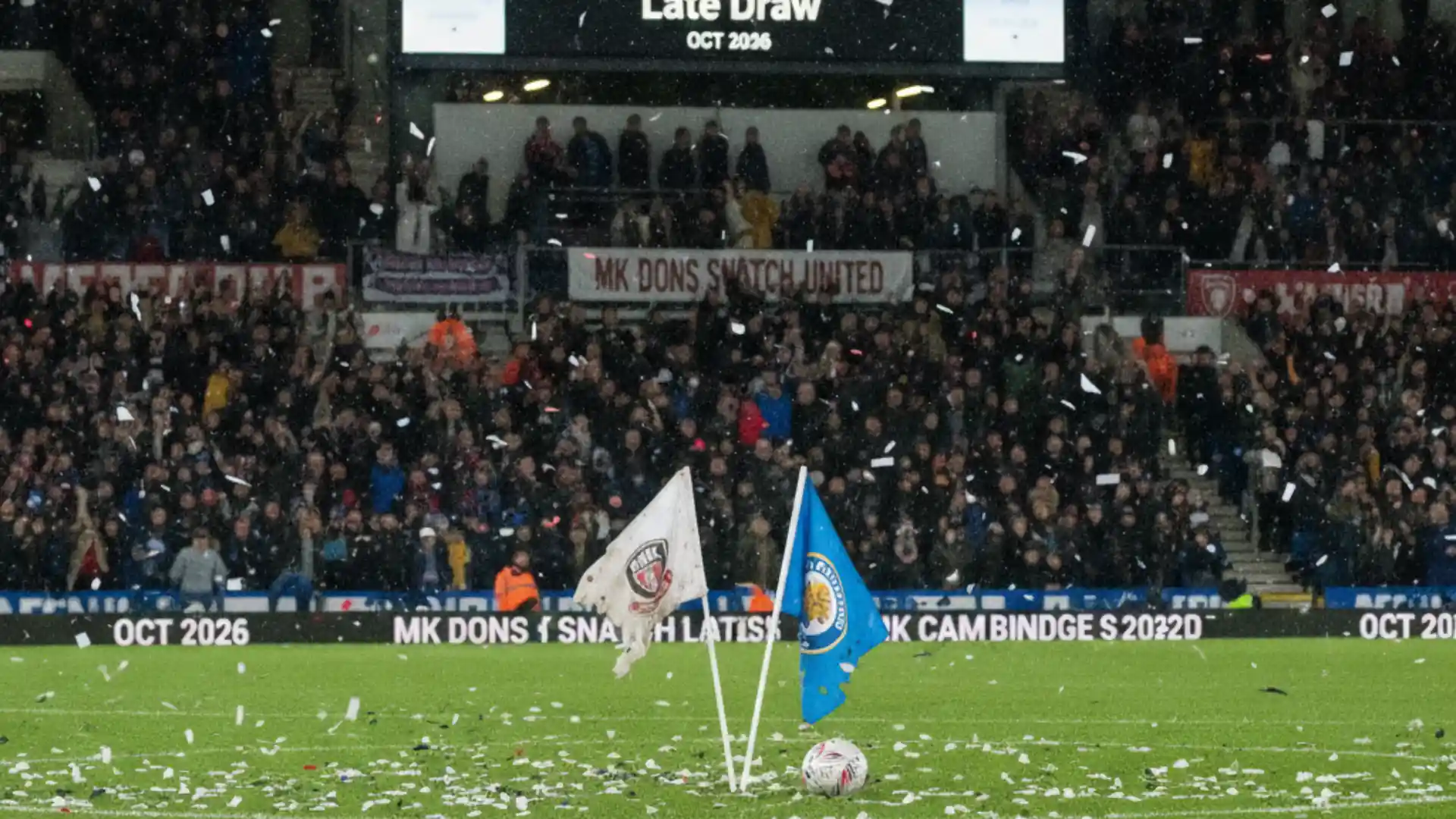 MK Dons Snatch Late Draw at Cambridge 2026