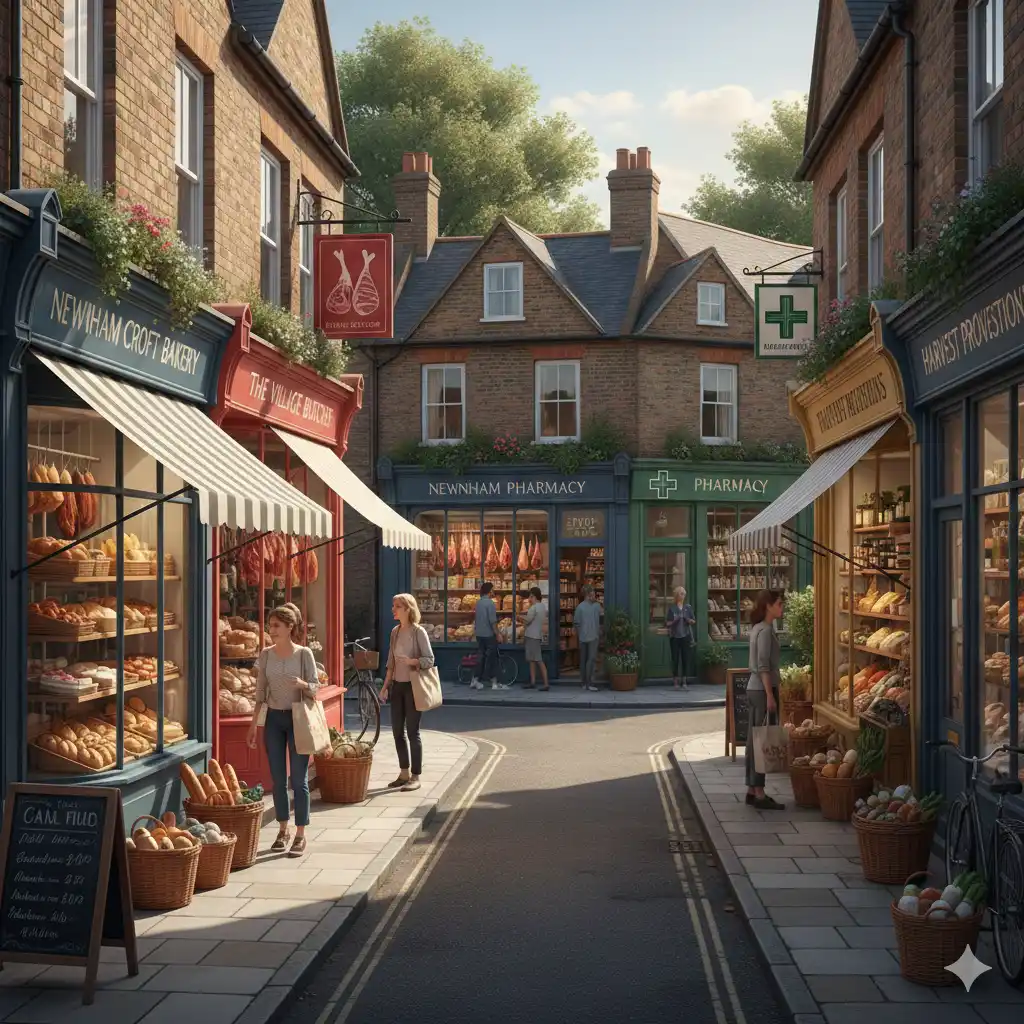 The shops Newnham actually has