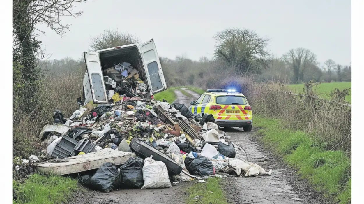 Two Fly-Tippers Fined Heavily in Cambs 2026