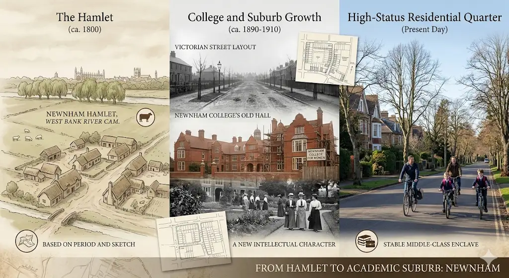 A Brief History From Hamlet to High‑Status Residential Quarter