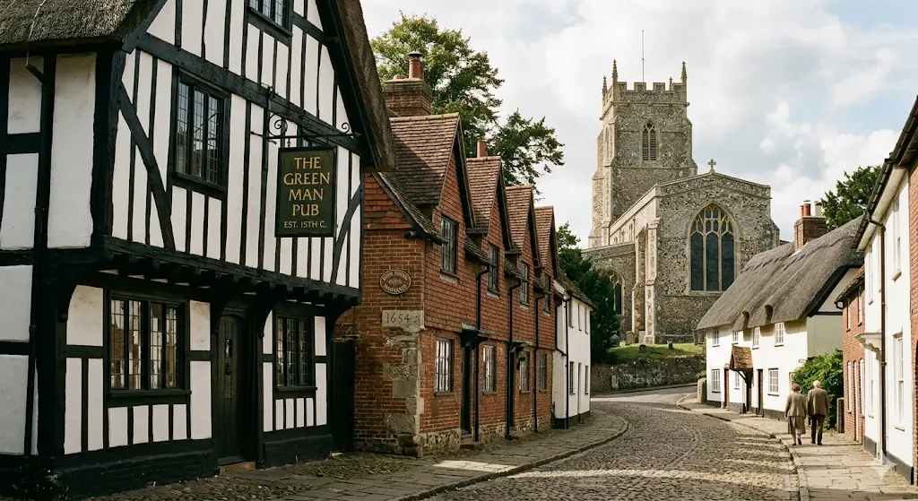 Architectural Charm in the Old Village
