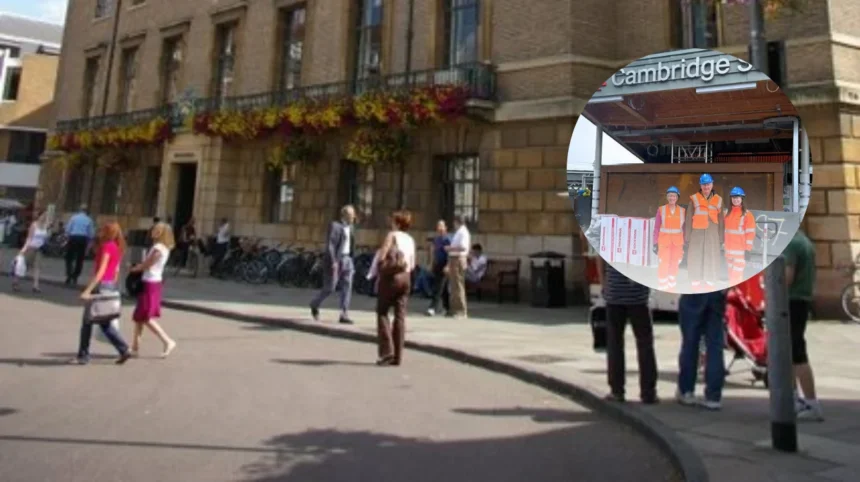 Peek at Cambridge Station's New Entrance, 2026