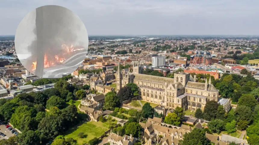 Peterborough Car Torched Intentionally ,Cambridge 2026