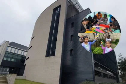Artist unveils sculptural installation for Cambridge Cancer Research Hospital