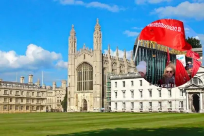Cambridge University staff strike over pay dispute