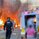 Belfast stabbing sparks second night of unrest as police make arrests
