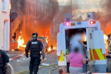 Belfast stabbing sparks second night of unrest as police make arrests