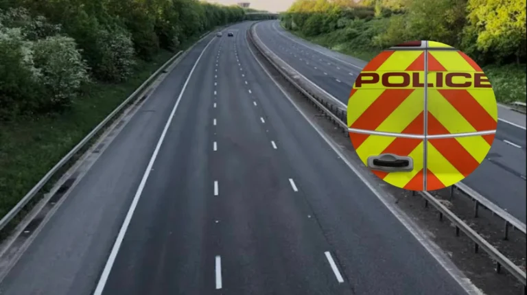 Police Clear M11 Following Range Rover Transit Van Collision Near Trumpington