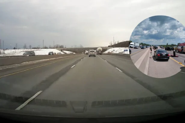 9-Vehicle Crash on Highway 401 Leaves Kitchener Driver Dead