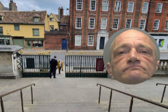 Henry Evans Jailed CCTV Shows Taser Threat at Tesco