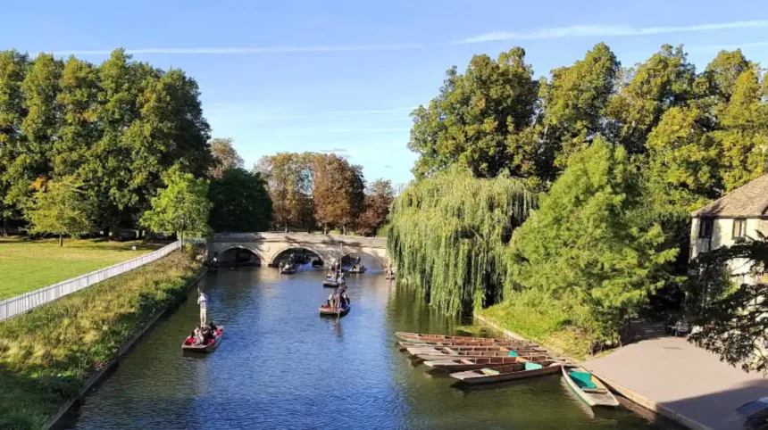 How to Get from Cambridge to Grantchester Walk, Punt, Cycle or Bus